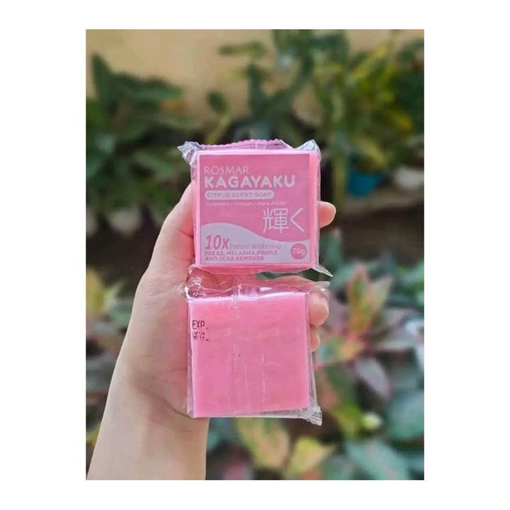 Rosmar Kagayaku Citrus Scent Soap (Pink) - 70g - Pinoyhyper