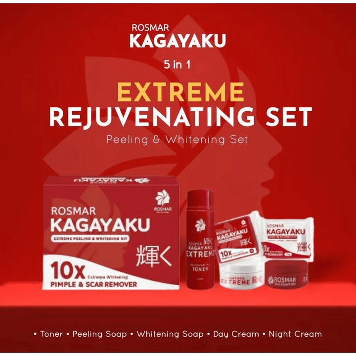 Rosmar Kagayaku Extreme Peeling & Whitening Kit - Pinoyhyper