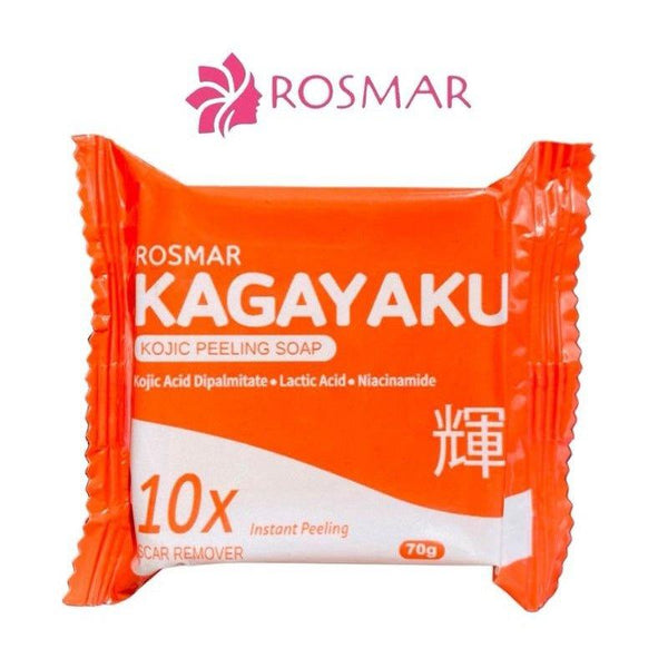 Rosmar Kagayaku Kojic Peeling Soap 10x Instant Peeling - 70g - Pinoyhyper