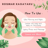 Rosmar Kagayaku Whitening Soap - 70g - Pinoyhyper