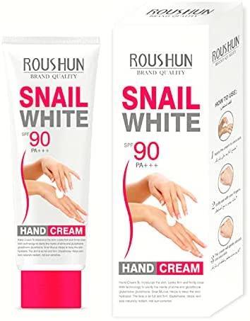 Roushun Snail White Hand Cream Spf 90 PA+++ (100ml) - Pinoyhyper