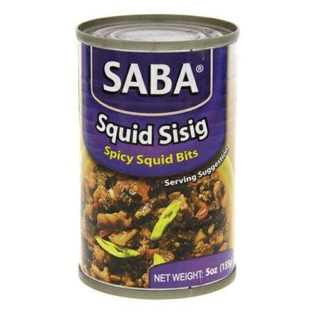 Saba Squid Sisig Spicy Squid Bits 155g - Pinoyhyper