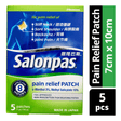Salonpas Pain Relief Patch 7cm×10cm (Big)- 5 Patches - Pinoyhyper
