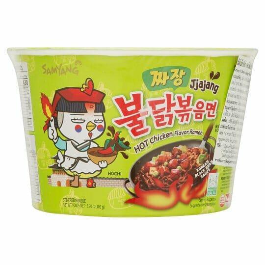 Samyang Jjajang Hot Chicken Flavor Big Bowl Korean Noodle - 105g - Pinoyhyper