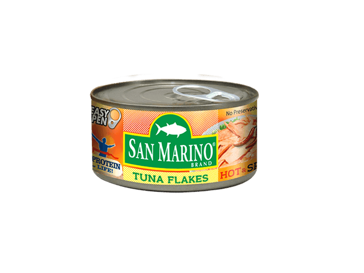 San Marino Tuna Flakes Hot & Spicy 180gm - Pinoyhyper