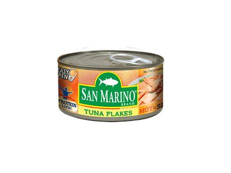 San Marino Tuna Flakes Hot & Spicy 180gm - Pinoyhyper