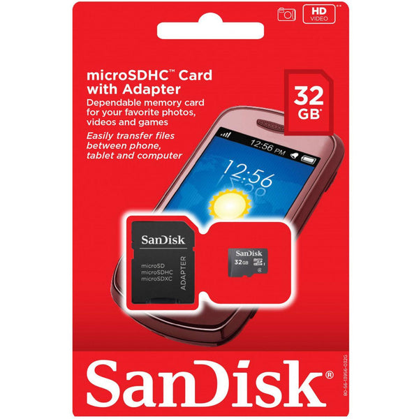 SanDisk MicroSD Memory Card 32GB - Pinoyhyper
