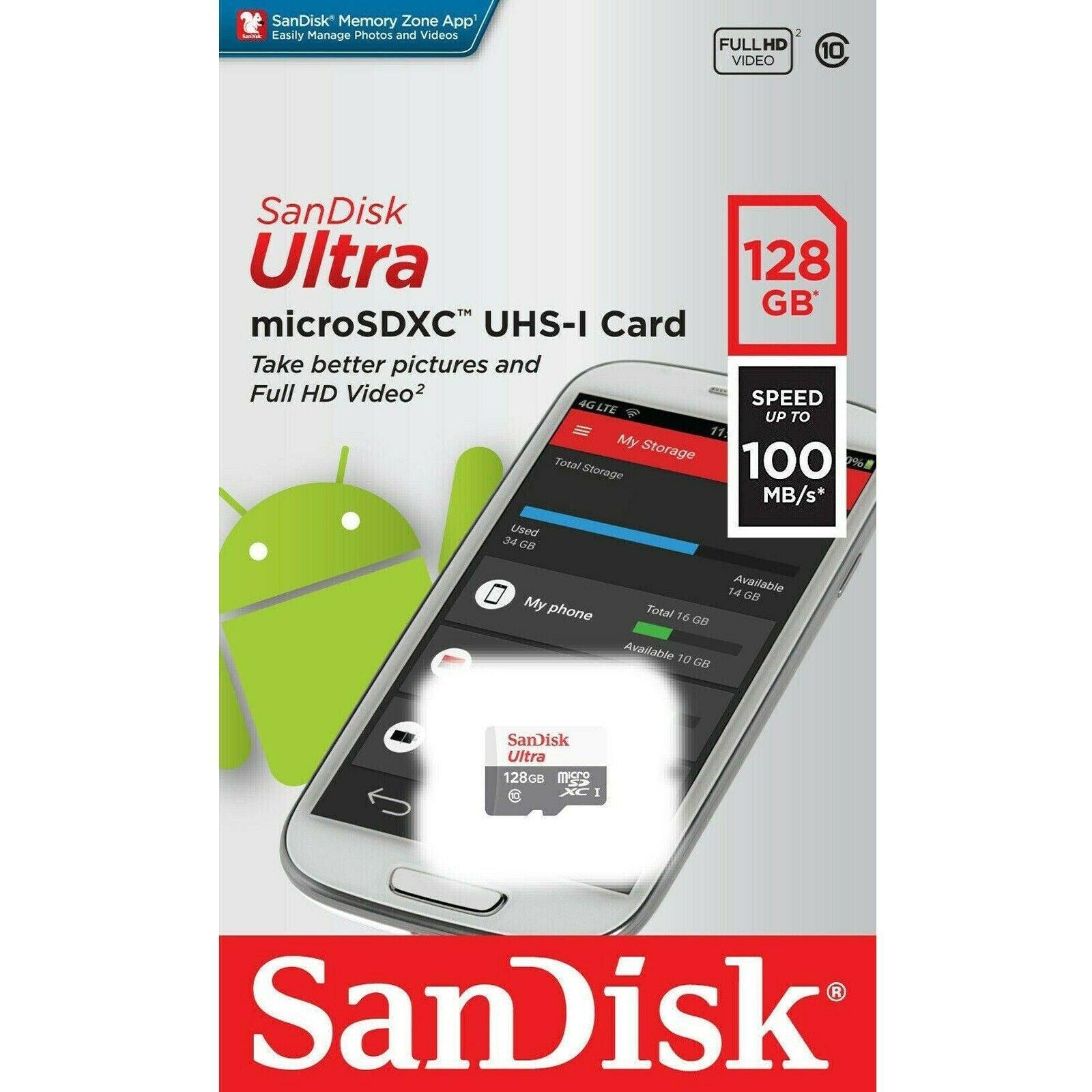 SanDisk MicroSDXC Memory Card 128GB - Pinoyhyper