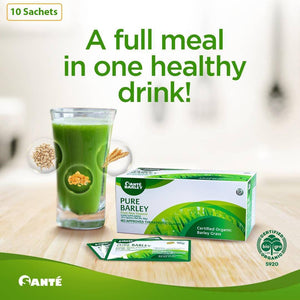 Sante Barley Pure Powder 3g Box of 10 sachets - Pinoyhyper