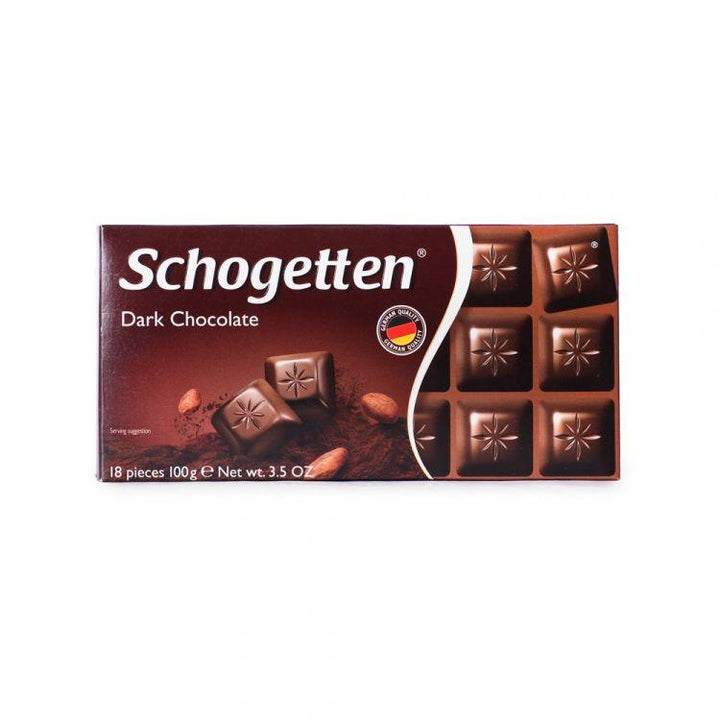 Schogetten Dark Chocolate (German) 100G - Pinoyhyper
