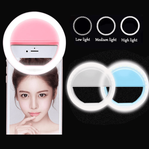 Selfie LED Ring Light Portable For Mobile Phone - Pinoyhyper