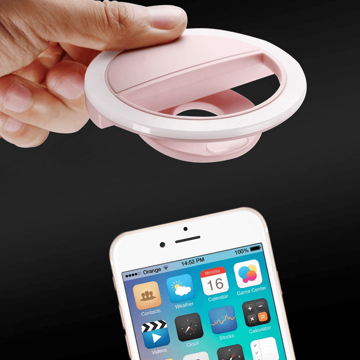 Selfie LED Ring Light Portable For Mobile Phone - Pinoyhyper