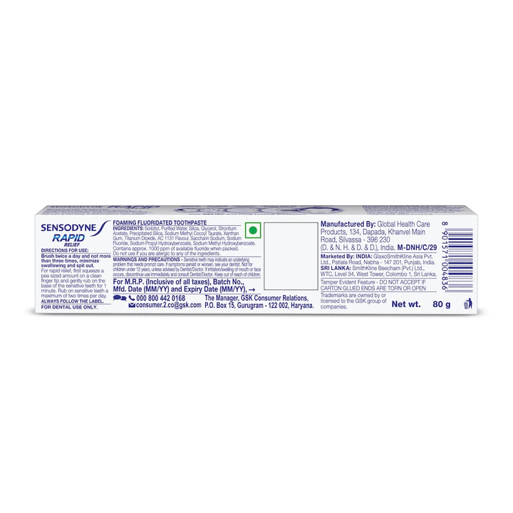 Sensodyne Daily Senitivity Protection Toothpaste - 80g - Pinoyhyper