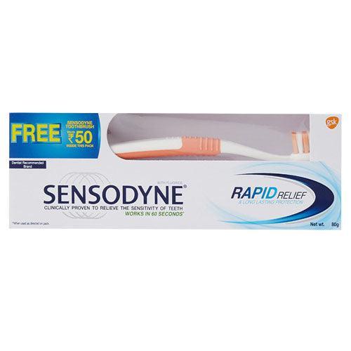 Sensodyne Toothpaste Rapid Relife - 80 gm - Pinoyhyper