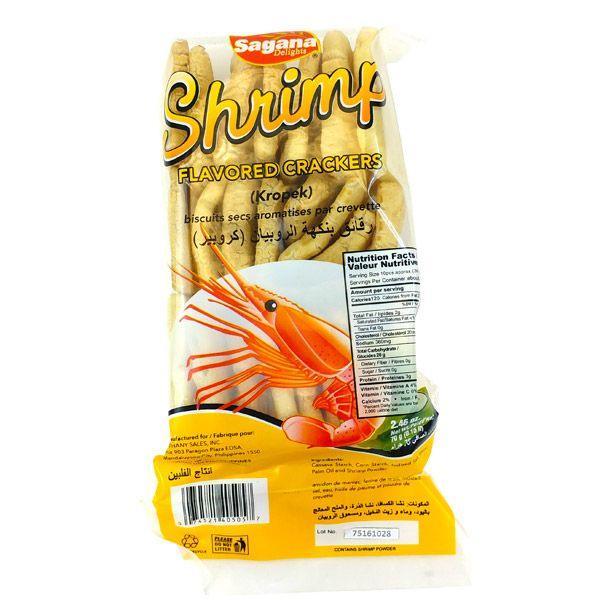 Shrimp Flavored Crackers 70g - Sagana - Pinoyhyper