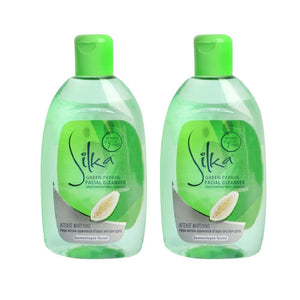Silka Green Papaya Facial Cleanser - 150ml x 2 Pcs - Pinoyhyper