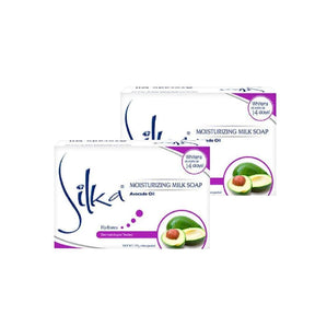 Silka Moisturizing Milk Soap with Avocado Oil 135g x 2 Pcs - Pinoyhyper