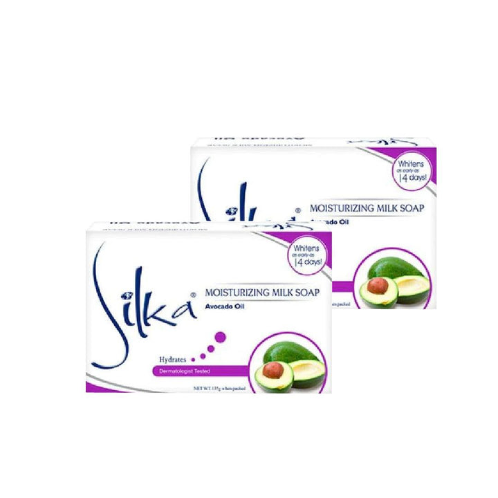 Silka Moisturizing Milk Soap with Avocado Oil 135g x 2 Pcs - Pinoyhyper