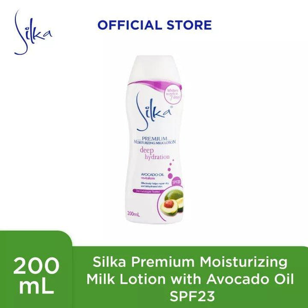 Silka Moisturizing Milk w/ Avocado Oil Lotion 200ml - Pinoyhyper