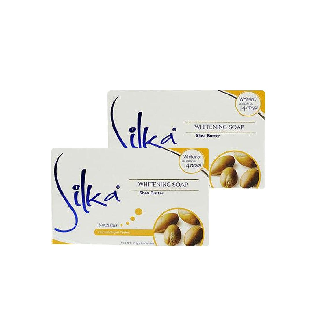 Silka Brightening Soap Shea Butter 135gm x 2 Pcs