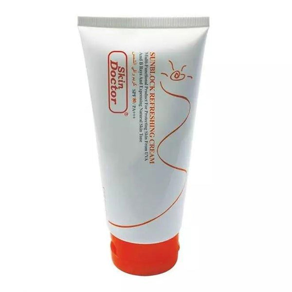 Skin Doctor Sunblock Refreshing Cream SPF 80 - 150g - Pinoyhyper