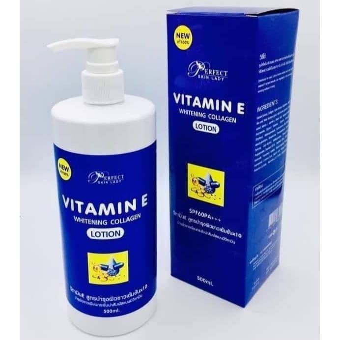 Skin Lady Vitamin E Whitening Collagen Lotion - 500ml - Pinoyhyper