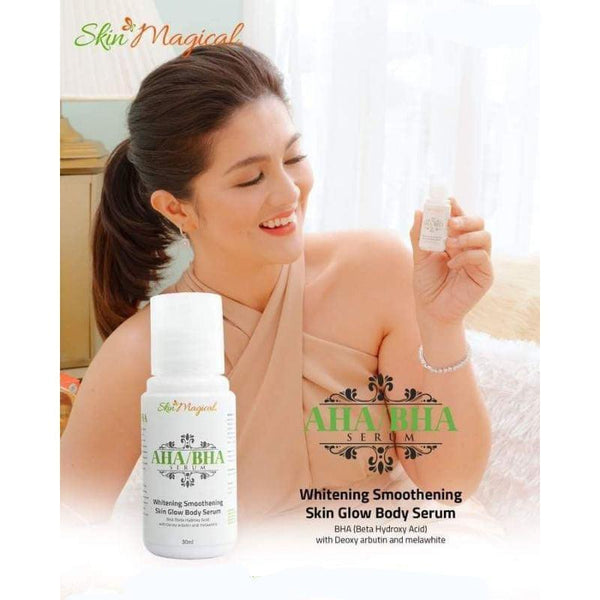 Skin Magical AHA- BHA Serum Whitening Smoothening Skin Glow Serum - Pinoyhyper