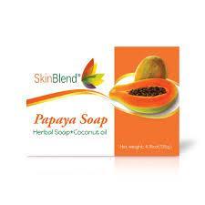 SkinBlend Papaya Herbal Soap -135g - Pinoyhyper