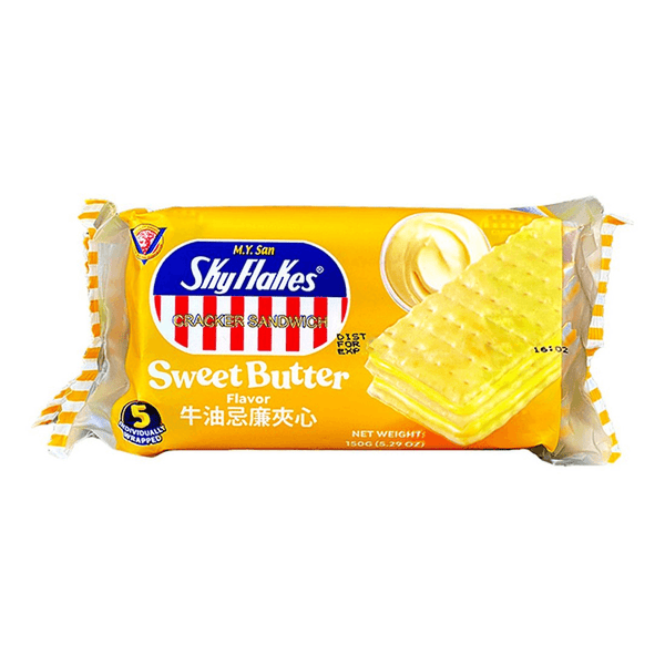 Skyflakes Cracker Sandwich Sweet Butter - 150g - Pinoyhyper