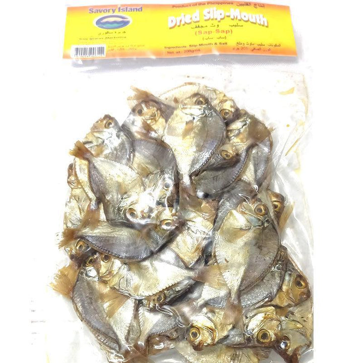 Slip-Mouth Dried Fish Sap-Sap 200g - Savory Island - Pinoyhyper