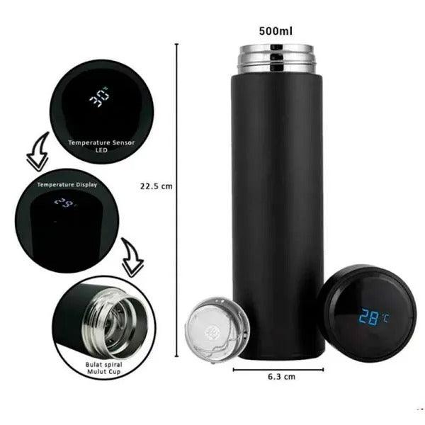 Smart Flask With LED Temperature Display Hot and Cold - Pinoyhyper