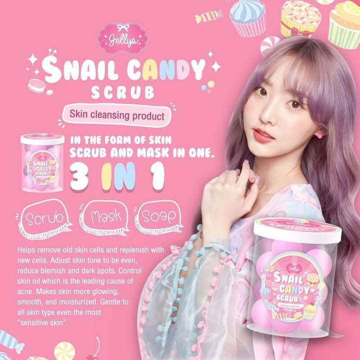 Snail Candy Scrub -300g - Pinoyhyper