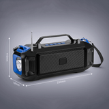 Stereo Wireless Speaker With Solar Charging MF-216 - Pinoyhyper