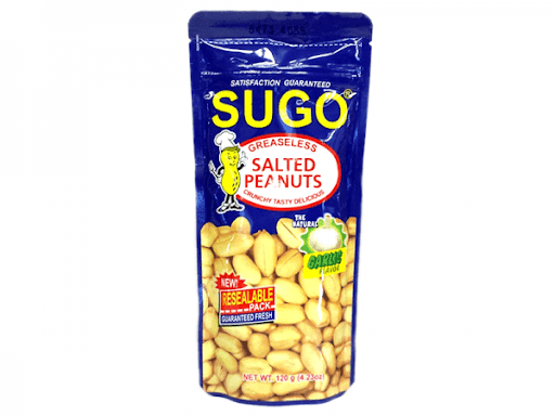 Sugo Salted Peanuts Garlic Flavor 100g - Pinoyhyper