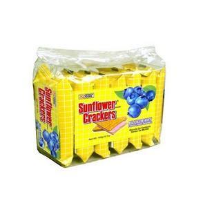 Sunflower Crackers Cream Sandwich Blueberry 189g - Croley Food - Pinoyhyper