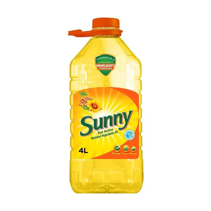 Sunny Sun Active Blended Vegetable Oil - 4L - Pinoyhyper