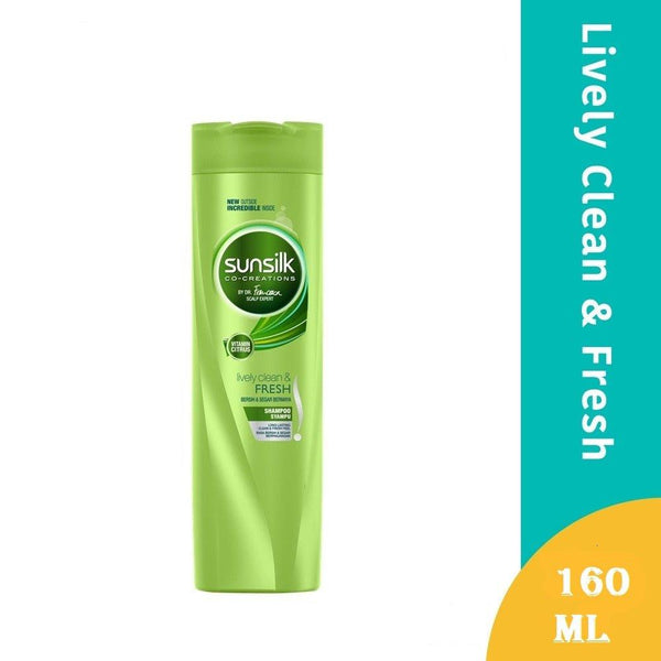 Sunsilk Lively Clean And Fresh Shampoo - 160ml - Pinoyhyper