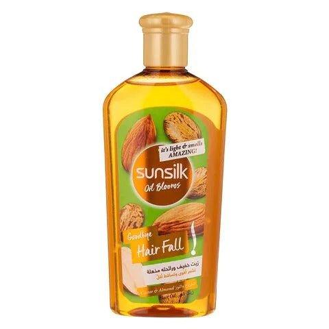 Sunsilk Oil Blooms Goodbye Hair Fall Castor And Almond Hair Oil - 250ml - Pinoyhyper