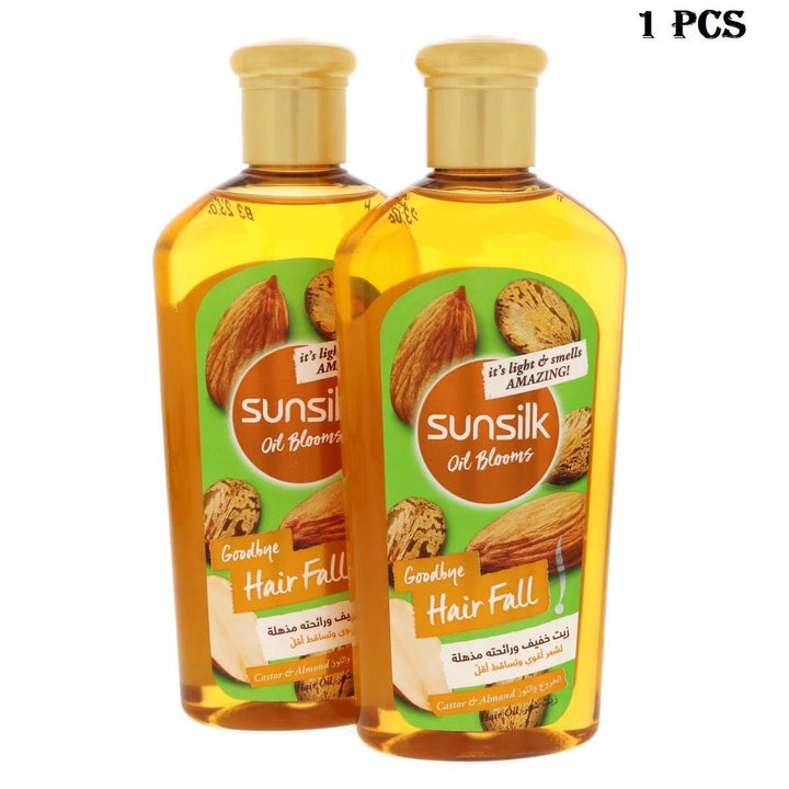 Sunsilk Oil Blooms Goodbye Hair Fall Castor And Almond Hair Oil - 250ml - Pinoyhyper