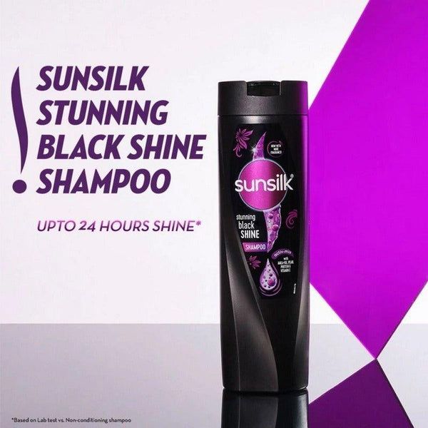 Sunsilk Stunning Black Shine Shampoo - 160ml - Pinoyhyper