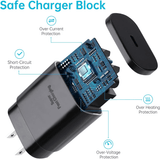 Super Fast 45W Charging Travel Adapter Type-C To Type-C (Black) - Pinoyhyper