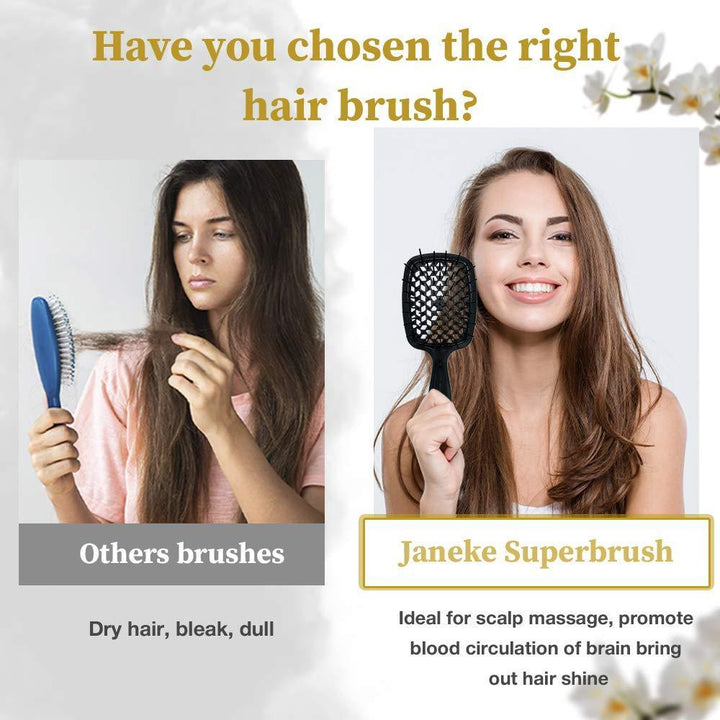 Super Hair Detangling Brush (Colored Frame) - Pinoyhyper