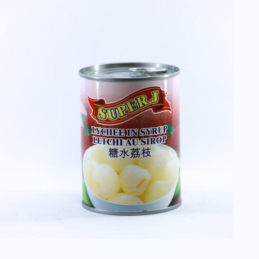 Super J Lychees In Syrup 565g - Pinoyhyper
