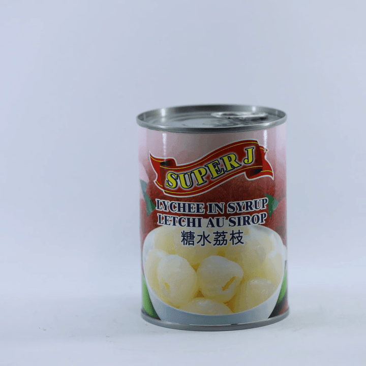 Super J Lychees In Syrup 565g - Pinoyhyper