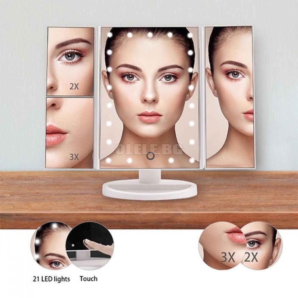 Superstar Makeup Mirror LED Lights Magnifying - Pinoyhyper