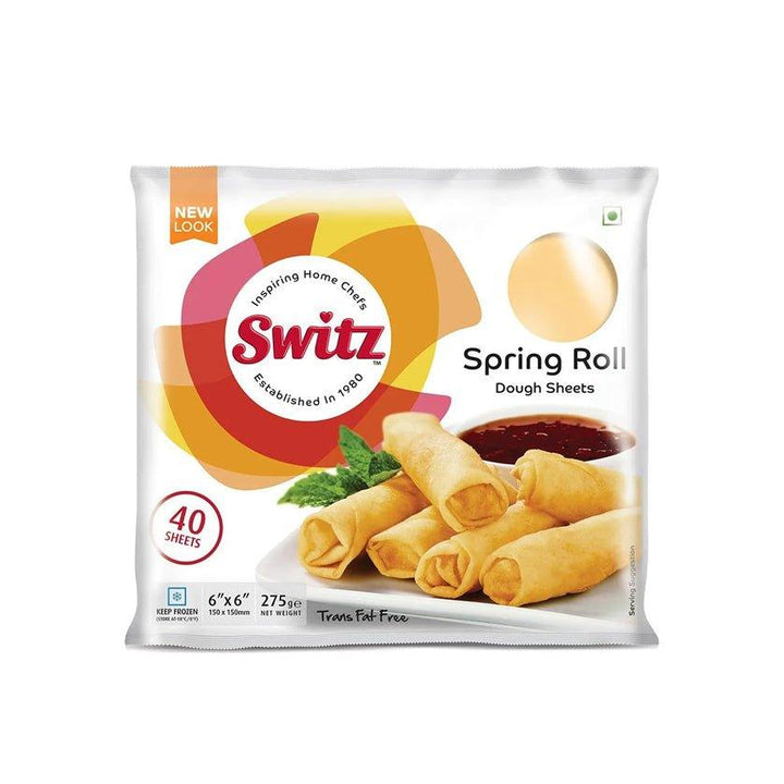 Switz Spring Roll Sheets - 40Pcs - Pinoyhyper