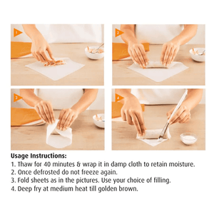 Switz Spring Roll Sheets - 40Pcs - Pinoyhyper