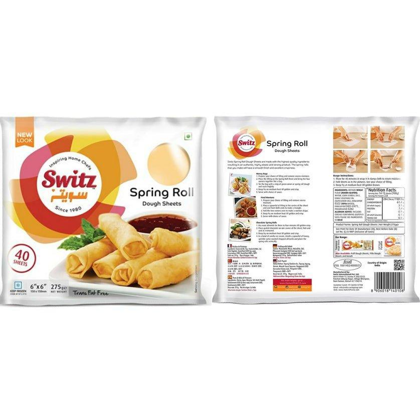 Switz Spring Roll Sheets - 40Pcs - Pinoyhyper