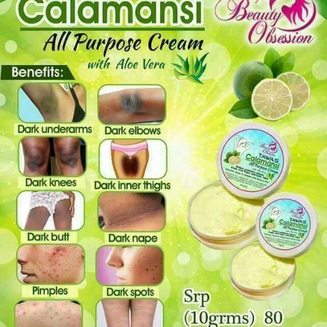 Tawas Calamansi All Purpose Cream by Beauty Obsession - 10g - Pinoyhyper