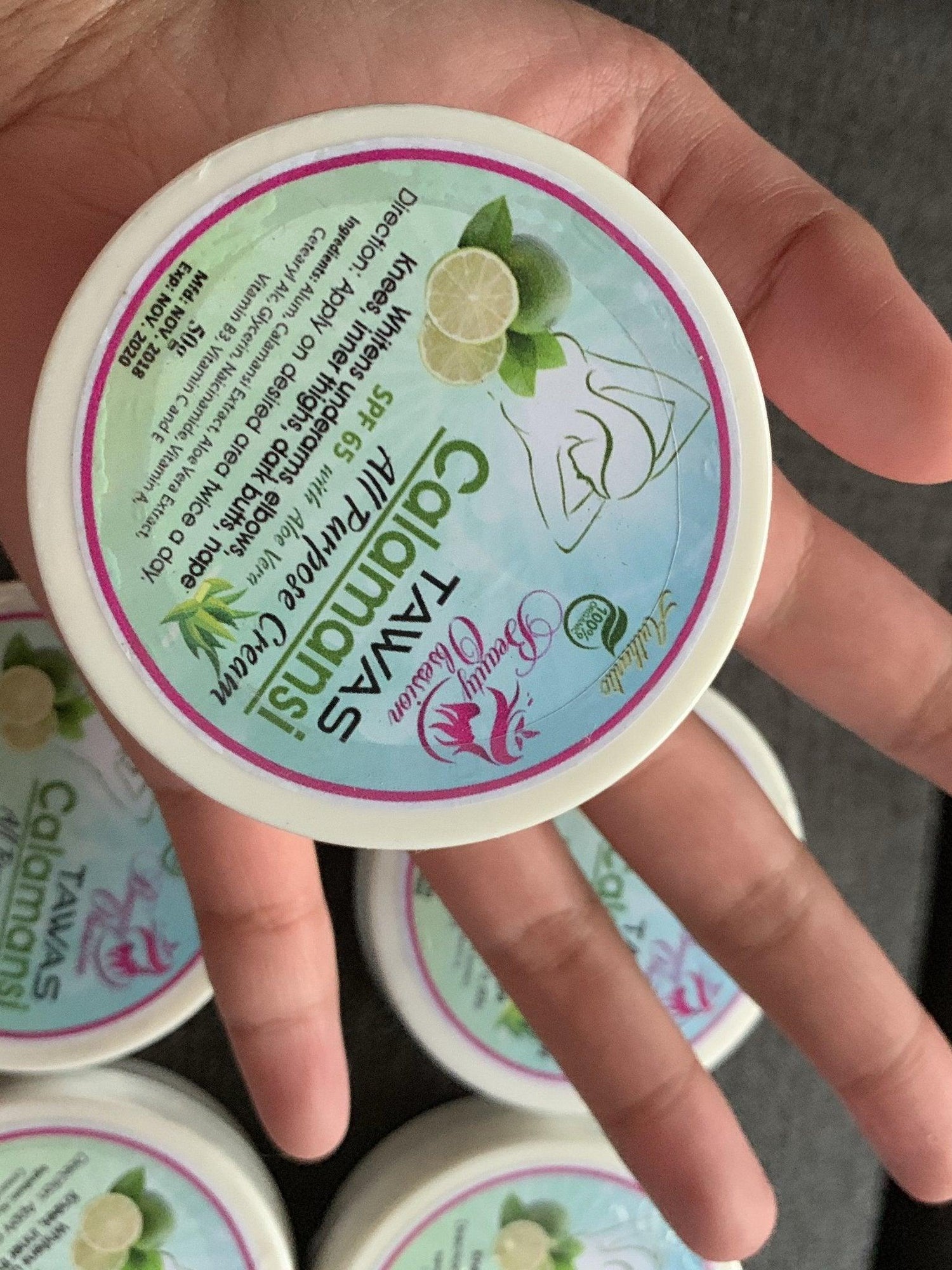 Tawas Calamansi All Purpose Cream by Beauty Obsession - 10g - Pinoyhyper